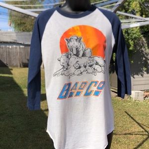 Vintage Bad Company tshirt Rare! 1976 Run with the Pack concert tee unisex